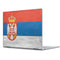 Serbia Flag Distressed Pixelbook Skin